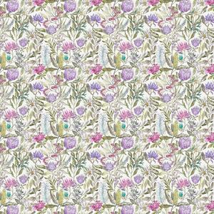 Voyage Maison Fortazela Printed Cotton Fabric Violet