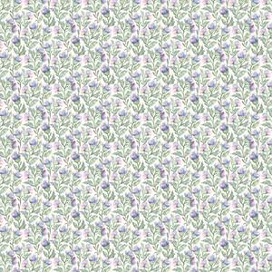 Voyage Maison Hawick Printed Cotton Fabric Heather