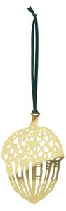 Pluto Design Acorn Christmas pendant Gold