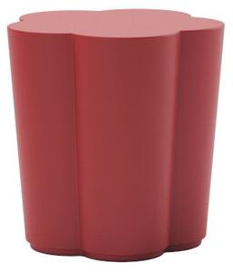 PEPPER STOOL AND SIDE TABLE - Cherry Red