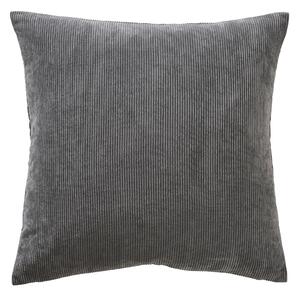 Corduroy Cushion, 55 x 55cm Charcoal Charcoal (Grey)