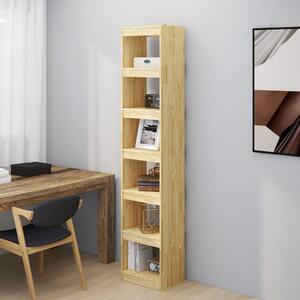 Book Cabinet/Room Divider 40x30x199 cm Solid Pinewood