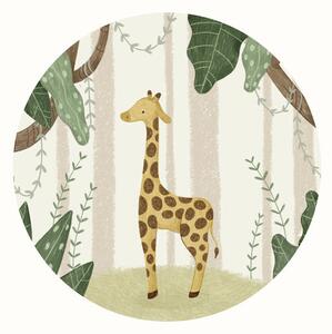 Illustration Giraffe in the jungle, Anna Lunak, (30 x 40 cm)