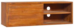 Wall-mounted TV Cabinet 90x30x30 cm Solid Teak Wood