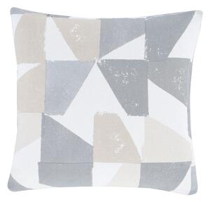 Catherine Lansfield Oslo Geo Filled Cushion 43cm x 43cm Natural