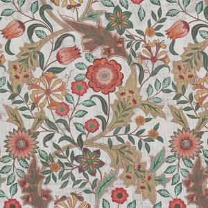 Linda Barker Home Agra Printed Cotton Fabric Spice