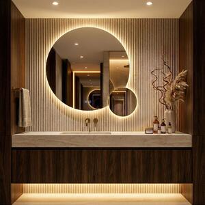 Mirror LED R-9045 90cm + 45cm