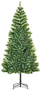 HOMCOM Christmas Tree 2.1M W/ Metal Stand