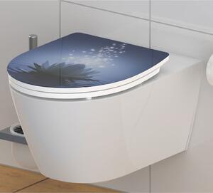 SCHÜTTE Duroplast High Gloss Toilet Seat with Soft-Close WATER LILY