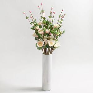 Pack of 12 Artificial Clematis Pink Spray 82cm