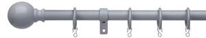 Ashton Extendable Metal Curtain Pole with Rings