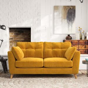 Peyton Large 2 Seater Sofa Luxury Velvet Old Gold