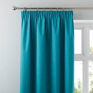 Solar Blackout Pencil Pleat Curtains