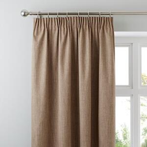 Solar Blackout Pencil Pleat Curtains