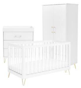 Babymore Kimi XL Acrylic 3 Piece Nursery Room Set