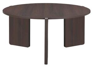 Halifax Wooden Round Coffee Table - Espresso