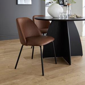 Delaney Dining Chair, Faux Leather