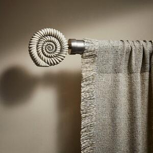 Ammonite Extendable Metal Eyelet Curtain Pole​