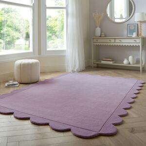 Milo Scallop Plain Wool Rug