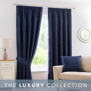 Chenille Pencil Pleat Curtains