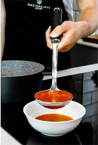MasterClass Soup Ladle with Soft Grip Handle, Stainless Steel