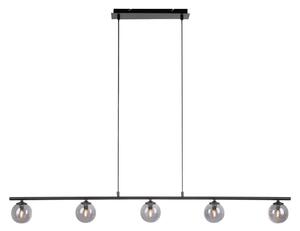 Paul Neuhaus Widow LED pendant lamp, glass globes