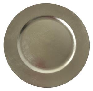 Foil Charger Plate Silver