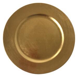 Foil Charger Plate Gold