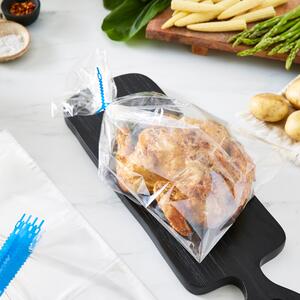 Pack of 8 Roasting Bags Clear