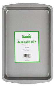 Dunelm 30cm Deep Oven Tray Black