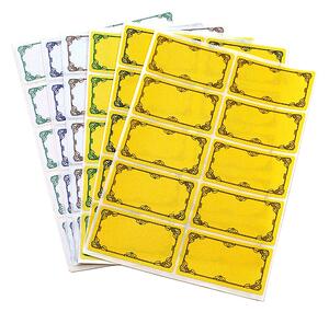 Pack Of 60 Preserving Labels Assorted