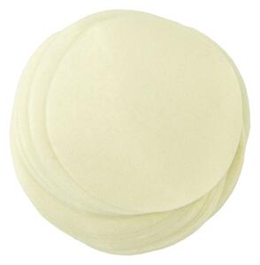 Pack Of 200 1LB Wax Discs White