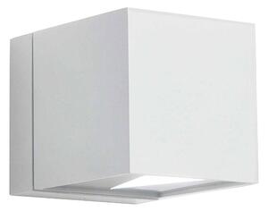 Dau cube wall light in aluminium