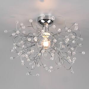 Reality Leuchten Gloria ceiling light, E27, 1-bulb, chrome