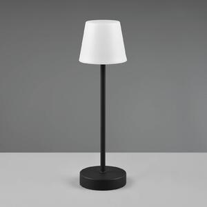 Reality Leuchten Martinez LED table lamp, dimmer and CCT, black