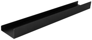 Bathroom shelf SF02 60cm black matt