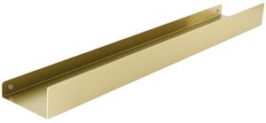 Bathroom shelf SF02 60cm gold brush