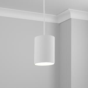 Ava 15cm Cylinder Lamp Shade White