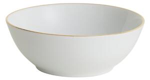 Gold Band Porcelain Cereal Bowl Gold