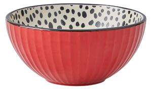 Global Red Stoneware Cereal Bowl Red