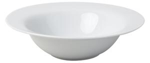 Purity Rim Porcelain Pasta Bowl White