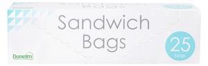 Set of 25 Easy Seal Sandwich Bags Clear