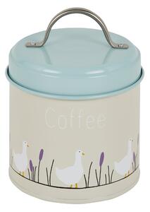 Lucy Goose Metal Coffee Canister Cream