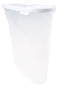 5L Cereal Dispenser Clear and White