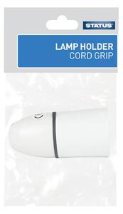 Status Cord Grip White Lamp Holder White