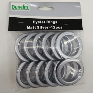 Eyelet Ring Pack Silver
