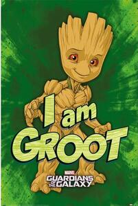 Poster Guardians of the Galaxy - I am Groot, (61 x 91.5 cm)