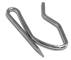 Pack of 20 Pin on Hooks Silver
