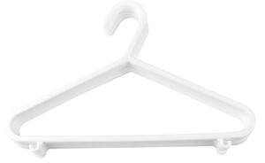 Pack of 10 White Baby Clothes Hangers White