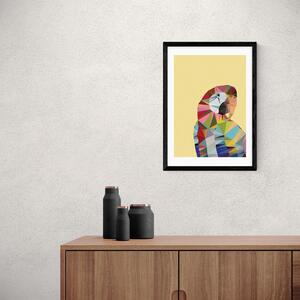 East End Prints Macaw Print Yellow